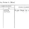 Cronin, Eloise F. (Miss)