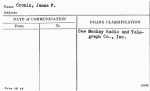 Cronin, James F.