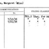 Cronin, Margaret (Miss)
