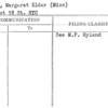 Cronin, Margaret Elder (Miss)