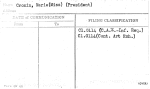 Cronin, Marie (Miss) (President)