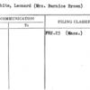 Cronkhite, Leonard (Mrs. Bernice Brown)
