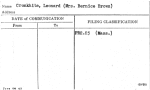 Cronkhite, Leonard (Mrs. Bernice Brown)