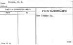 Crooks, K.E.