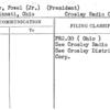 Crosley, Powel (Jr.) (President)