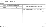 Cross, Price R.
