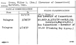 Cross, Wilbur L. (Hon.) (Governor of Connecticut)