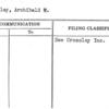 Crossley, Archibald M.