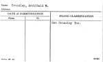 Crossley, Archibald M.