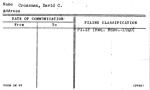 Crossman, David C.