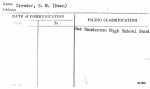 Crowder, S.M. (Dean)
