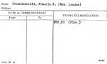 Crowninshield, Francis B. (Mrs. Louise)