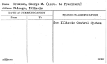 Crowson, George M. (Asst. to President)
