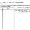Crumm, Allyn S. Realty Corporation