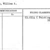 Cruwys, William A.