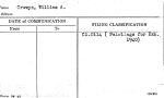 Cruwys, William A.
