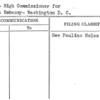 Cuba- High Commissioner for