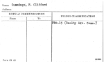 Cummings, F. Clifford