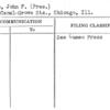 Cuneo, John F. (Pres.)