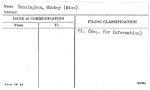 Cunningham, Mickey (Miss)