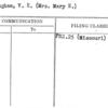 Cunningham, V.E. (Mrs. Mary E.)