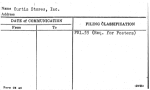 Curtis Stores, Inc.