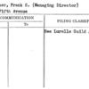 Cushner, Frank S. (Managing Director)