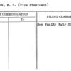 Cusick, W.E. (Vice President)