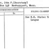 Cutter, John F. (Secretary)