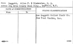 Daggett, Allen F. % Blakeslee, H.D.