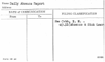 Daily Absence Report
