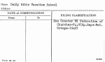 Daily Bible Vacation School