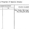 Daily Programs of Special Events