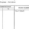 Daily Programs - Revisions