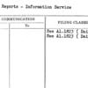Daily Reports - Information Service
