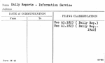 Daily Reports - Information Service
