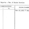 Daily Reports - Rec. & Guide Service