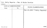 Daily Reports - Rec. & Guide Service