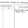Daily Reports-Rec. & Guide Ser. -Clark, Raymond