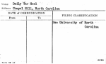 Daily Tar Heel