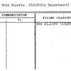 Daily Work Reports (Exhibits Department)