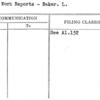 Daily Work Reports - Baker. L.