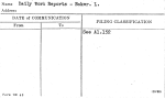 Daily Work Reports - Baker. L.