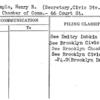 Dalrymple, Henry R. (Secretary, Civic Div.)