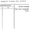 Dalton, Joseph N. (Lieut, Col. A.G.D.)