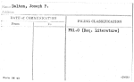 Dalton, Joseph P.
