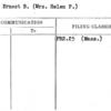 Dane, Ernest B. (Mrs. Helen P.)