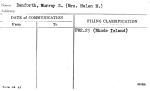 Danforth, Murray S. (Mrs. Helen M.)