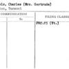 Daniels, Charles (Mrs. Gertrude)
