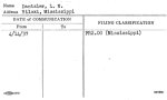 Dantzler, L.N.